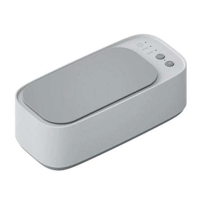 Electrical Ultrasonic Cleaner 3-speed Timing Jewelry Watches Braces Eyeglasses Cleaning Device(White) by bashfashion