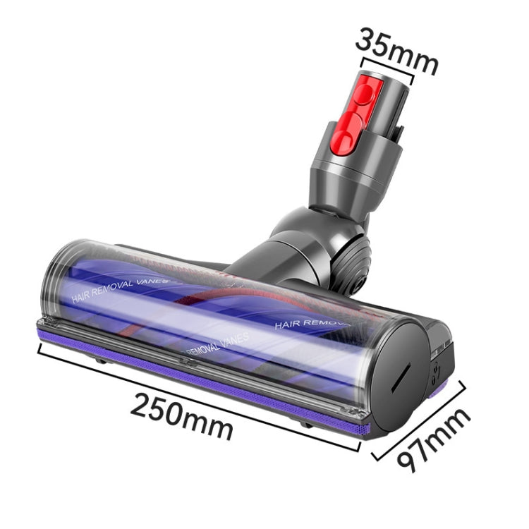 For Dyson V7 / V8 / V10 / V11 Vacuum Cleaner Soft Velvet Roller Direct Drive Brush Head by bashfashion