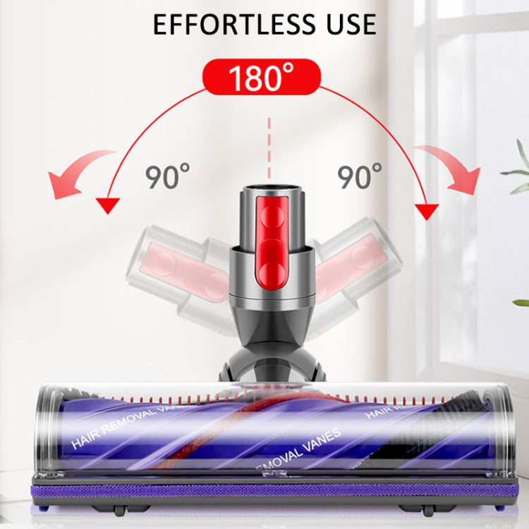 For Dyson V7 / V8 / V10 / V11 Vacuum Cleaner Soft Velvet Roller Direct Drive Brush Head by bashfashion