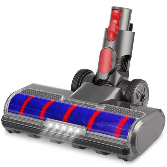 For Dyson V7 V8 V10 V11 Vacuum Cleaner Motor Head Soft Bristle Roller Brush With Light by bashfashion