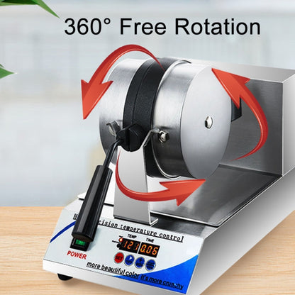 1200W Commercial Waffle Maker Stainless Steel Rotatable Waffle Machine EU Plug by bashfashion