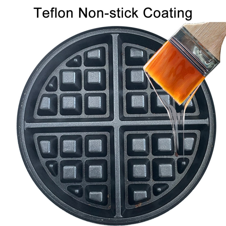 1200W Commercial Waffle Maker Stainless Steel Rotatable Waffle Machine US Plug by bashfashion