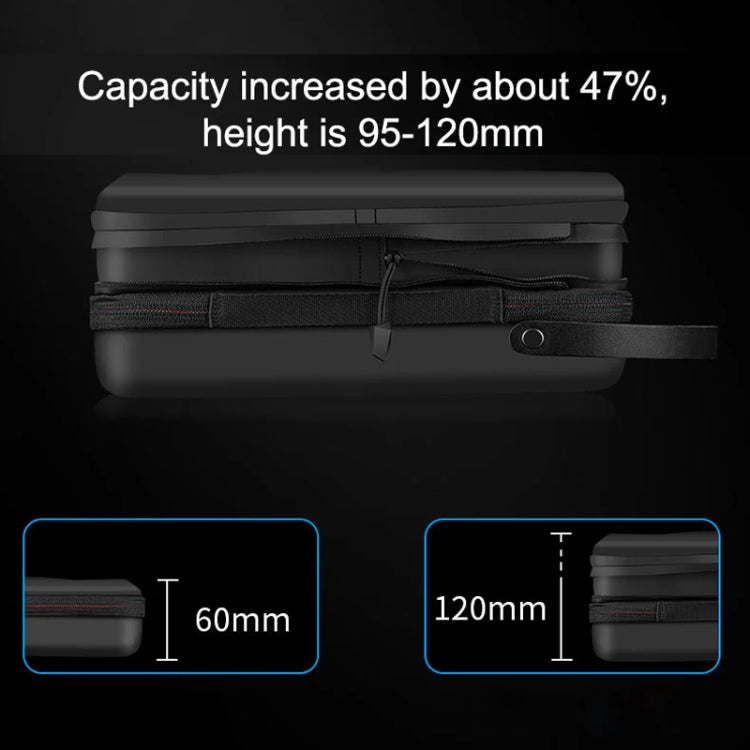 TELESIN GP-PRC-278-02 Upgraded Expanded Version Camera Portable Handheld Storage Bag Sports Camera Case by TELESIN