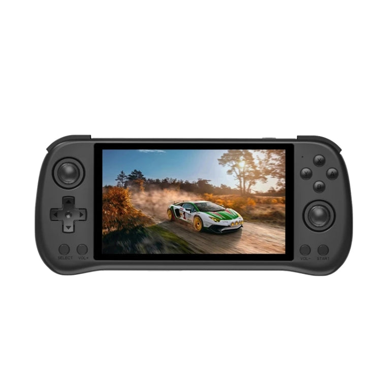 POWKIDDY X55 Game Console 5.5 Inch 1280 X 720 IPS Screen RK3566 Linux System Open-Source Retro Video Player 16GB+256GB(Black) by POWKIDDY