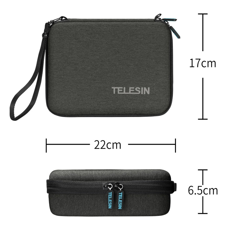 TELESIN GP-PRC-213 Sports Camera Universal Medium Storage Bag Carrying Case by TELESIN