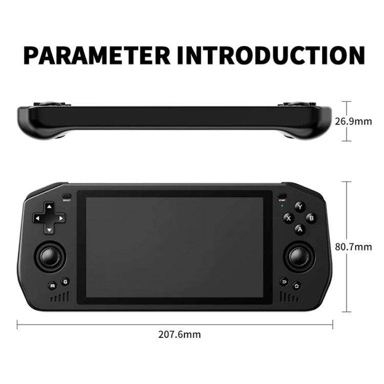 POWKIDDY X28 Android 11 Handheld Retro Game Console 5.5 Inch Touch IPS Screen Game Machine 4+64G by POWKIDDY