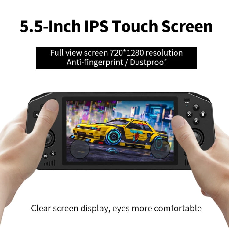POWKIDDY X28 Android 11 Handheld Retro Game Console 5.5 Inch Touch IPS Screen Game Machine 4+64G by POWKIDDY
