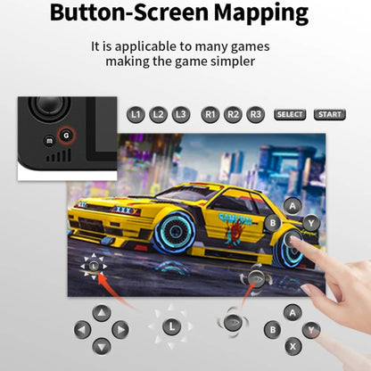 POWKIDDY X28 Android 11 Handheld Retro Game Console 5.5 Inch Touch IPS Screen Game Machine 4+64G by POWKIDDY