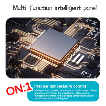 Japanese Paper Thin Seafood Cracker Pancake Machine EU Plug 220V 2800W by bashfashion