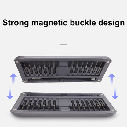 For DJI CQT UAV 30-In-1 Drone Universal Extended Screwdriver Set Disassembly Tool Set(Frosted Gray) by CQT