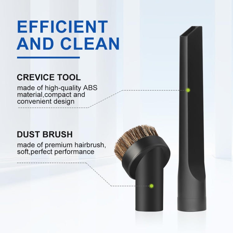 6 In 1 Universal Vacuum Attachments 32mm Nozzle Adapter Accessories Cleaning Kit by bashfashion