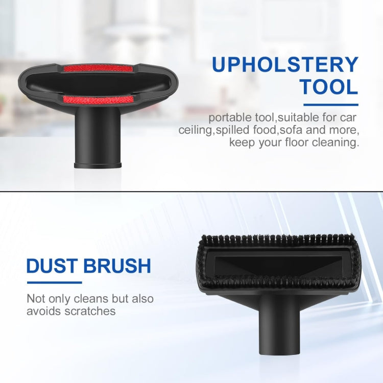 10 In 1 Universal Vacuum Attachments 32mm Nozzle Adapter Accessories Cleaning Kit by bashfashion