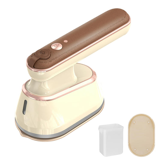 2-in-1 800W Handheld Household Wet and Dry Steam Iron Steam Hanging Iron, Spec: EU Plug(Yellow) by bashfashion