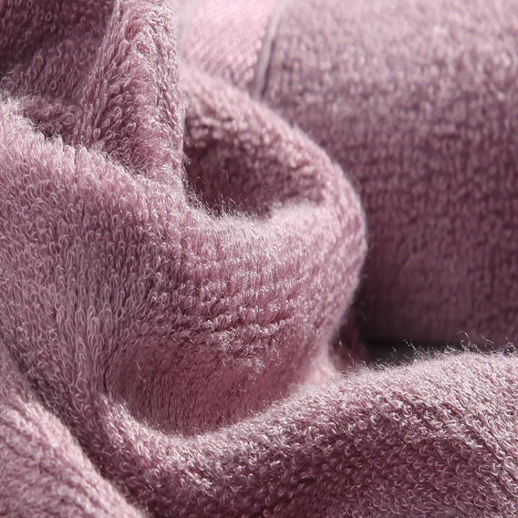 3pcs /Set Soft & Plush Towel Set Bamboo Fiber Cotton Bath Towel Washcloth For Bathroom(Gray) by bashfashion