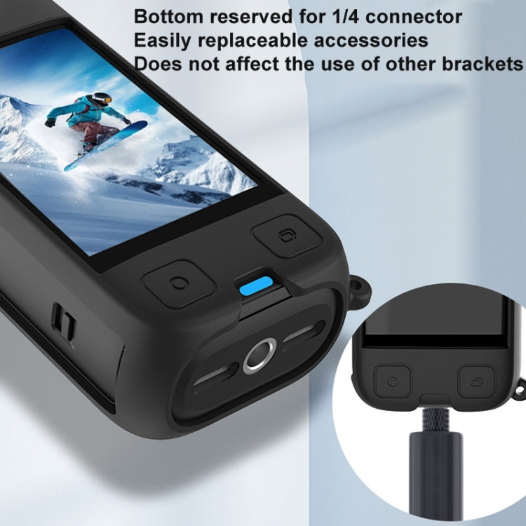 For Insta360 X4 CYNOVA OX4-JST-CY Body Silicone Case(Black) by CYNOVA