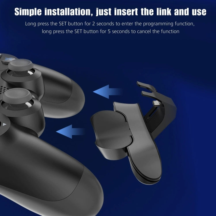 For PS4 Controller Back Button Attachment Programmable & TURBO Function by bashfashion
