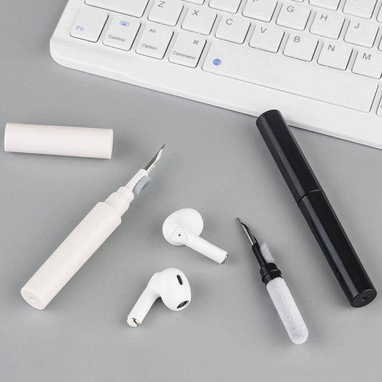 5pcs SM-116 3-in-1 Multifunctional Bluetooth Earphone Cleaning Pen Keyboard Cleaning Brush Set(White) by bashfashion