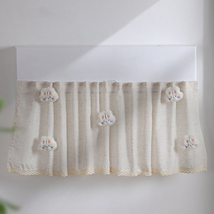 Air Conditioner Windshield Anti-Direct Blow Baby Windshield Curtain Dust Cover, Model: White Rabbit by bashfashion