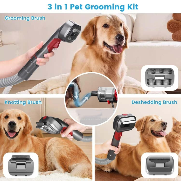 For Dyson V7 V8 V10 V11 V15 Pet 3 In 1 Grooming Suction Head Set With Hose by bashfashion