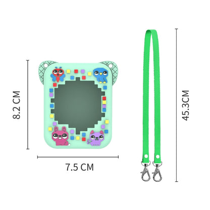 For Bitzee Electronic Pet Machine Silicone Protective Case(Mint Green) by bashfashion