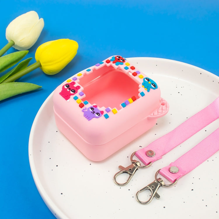 For Bitzee Electronic Pet Machine Silicone Protective Case(Light Purple) by bashfashion