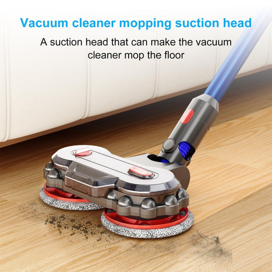 For Dyson V10 Slim / V12 Vacuum Cleaner Electric Mop Head with Detachable Water Tank and 6 Mop Pads by bashfashion