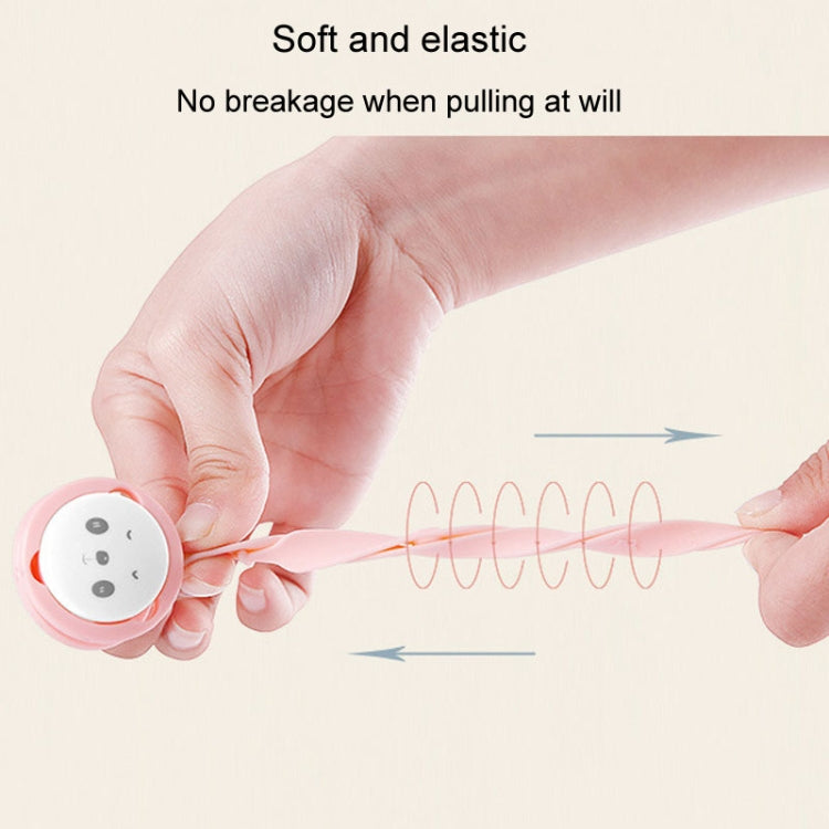 Portable Baby Cartoon Panda Pacifier Chain Soothing Teether Storage Chain(Blue) by bashfashion