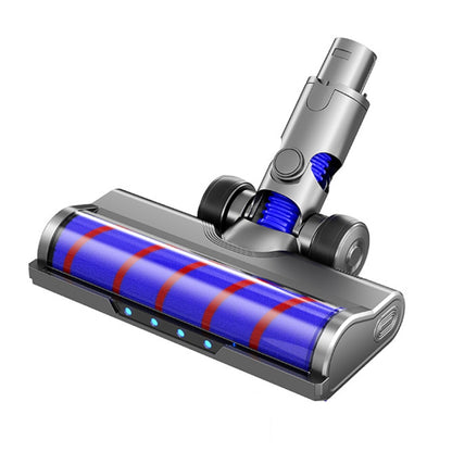 For Dyson V6 Vacuum Cleaner Soft Velvet Floor Brush Head with LED Lighting Independent Motor by bashfashion