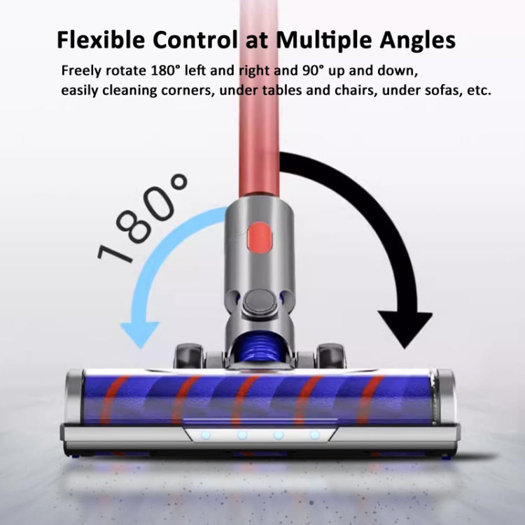 For Dyson V7 V8 V10 V11 V15 V8 Slim Vacuum Cleaner Soft Velvet Floor Brush Head with LED Lighting Independent Motor by bashfashion