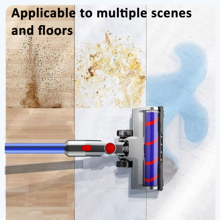 For Dyson V10 Slim V12 Slim Vacuum Cleaner Soft Velvet Floor Brush Head with LED Lighting Independent Motor by bashfashion