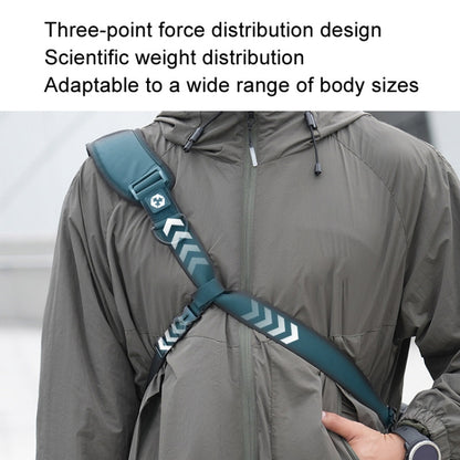 Cwatcun D115 Shoulder Crossbody Waterproof Leather Film DSLR Camera Bag, Color: Black Small by Cwatcun