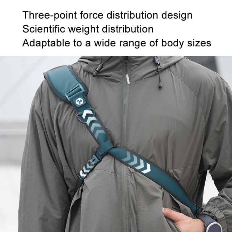 Cwatcun D115 Shoulder Crossbody Waterproof Leather Film DSLR Camera Bag, Color: Black Large by Cwatcun