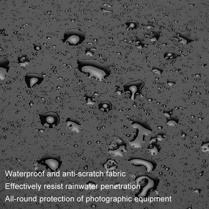 Cwatcun D115 Shoulder Crossbody Waterproof Leather Film DSLR Camera Bag, Color: Black Medium by Cwatcun