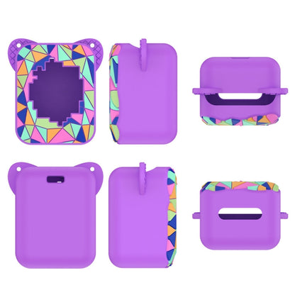 For Bitzee Magicals Digital Electronic Pet Gaming Machine Silicone Protective Cover(Light Purple) by bashfashion