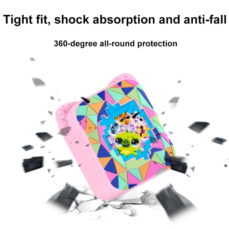 For Bitzee Magicals Digital Electronic Pet Gaming Machine Silicone Protective Cover(Pink) by bashfashion