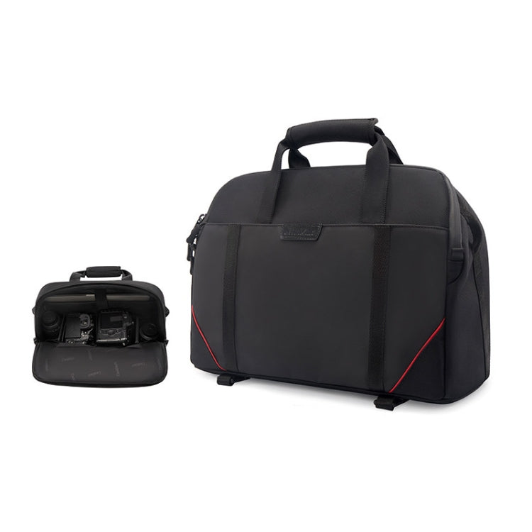 Cwatcun D109 Portable Casual Waterproof Multi-Function Camera Storage Photography Bag, Color: Large Black by Cwatcun