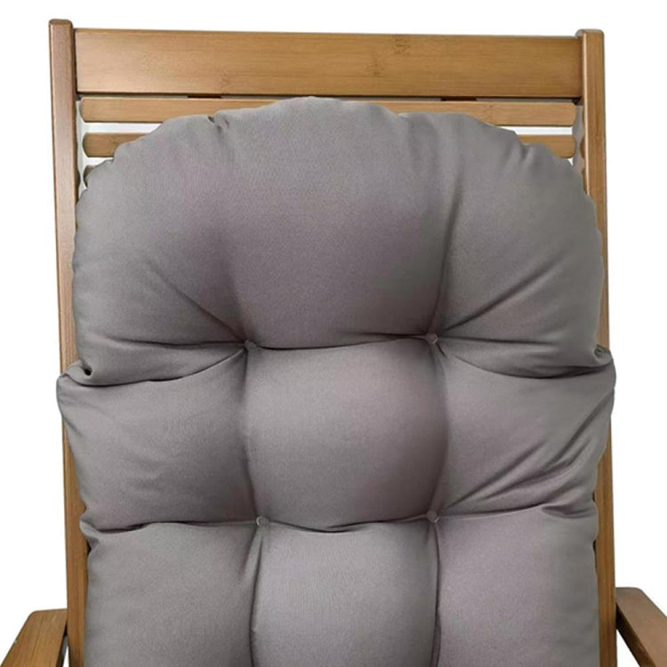 110x50cm Dome Waterproof Sun-proof Garden Folding High Back Chair Cushions, Color: Navy Blue by bashfashion