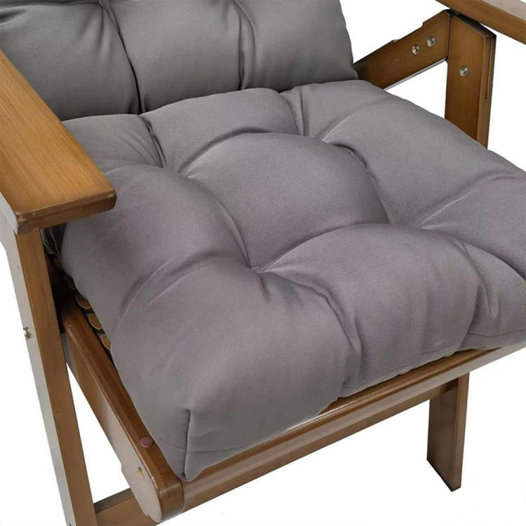 110x50cm Dome Waterproof Sun-proof Garden Folding High Back Chair Cushions, Color: Navy Blue by bashfashion