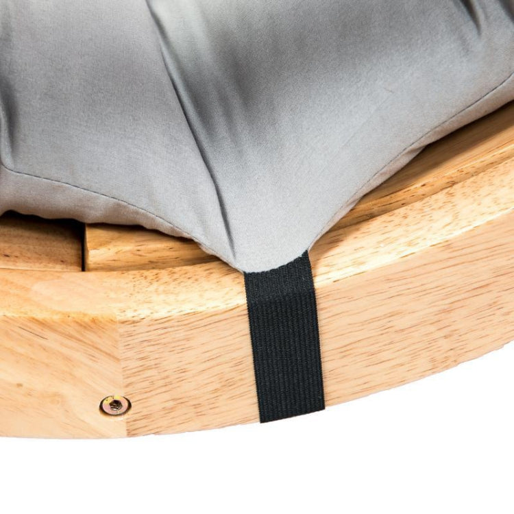 120x50x8cm Home Soft Lounger Cushion Garden Fabric Backrest Rattan Chair Cushion(Black) by bashfashion