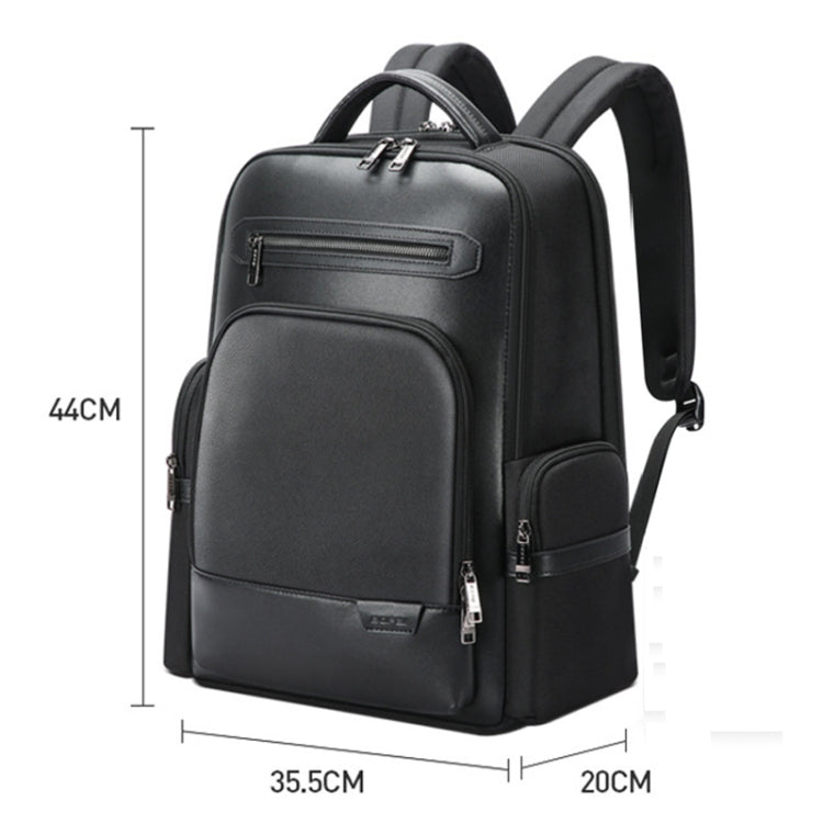 Bopai 61-120511 arge-capacity Travel Business Laptop Backpack With USB+Type-C Port(Black) by Bopai