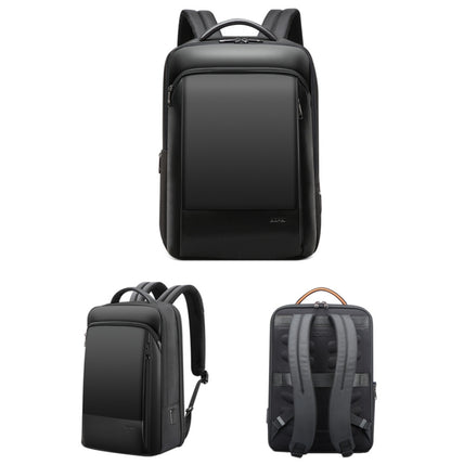 Bopai 61-53111 Large-capacity Waterproof Business Laptop Backpack With USB+Type-C Port(Black) by Bopai