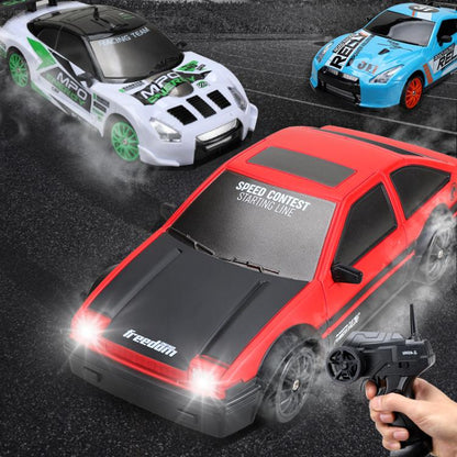 1:24 4WD Drift Light Electric Remote Control Racing Car Toy, Model: SC24A09 by bashfashion
