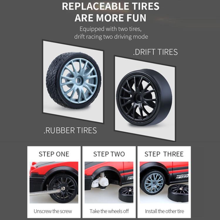 1:24 4WD Drift Light Electric Remote Control Racing Car Toy, Model: SC24A11 by bashfashion