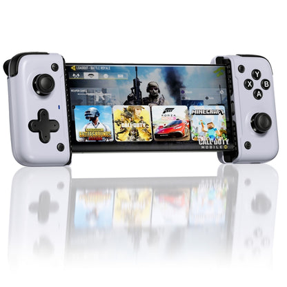 EasySMX M05 Mobile Gaming Controller For Type-C Mobile Phones And IPhone 15 Series With Hall Trigger(Black White) by EasySMX