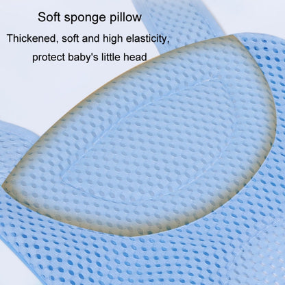 Baby Bath Tub Bathing Support Net Stand Newborn Non-Slip Suspended Shower Mat, Style: 5 Buckle Blue by bashfashion