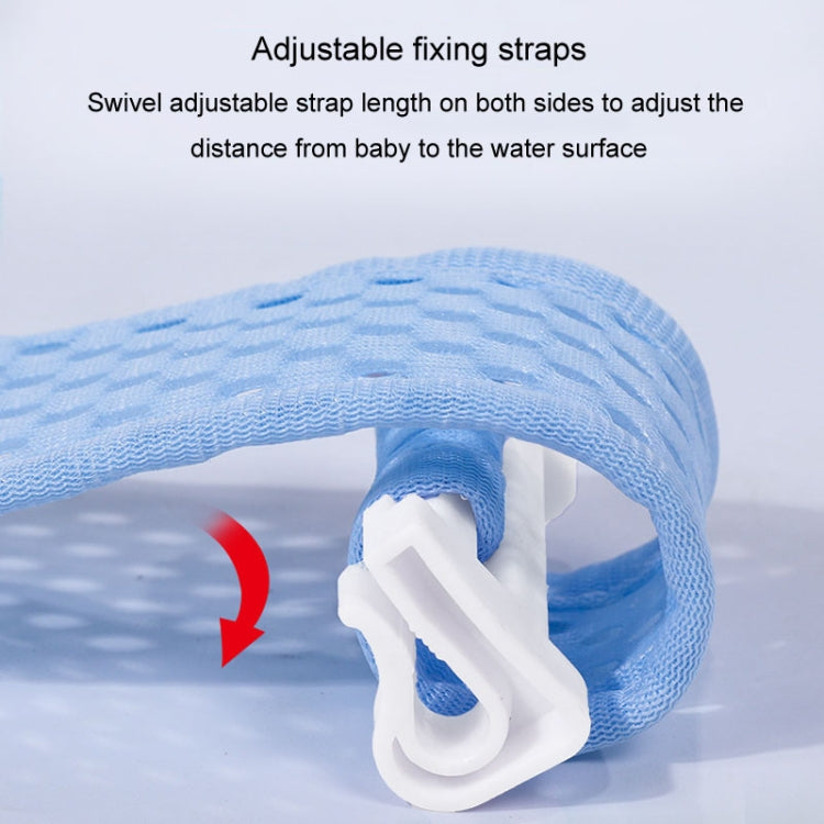 Baby Bath Tub Bathing Support Net Stand Newborn Non-Slip Suspended Shower Mat, Style: 5 Buckle Blue by bashfashion