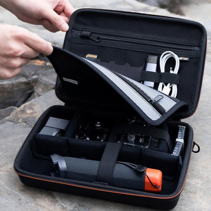 Cwatcun H91 Medium Sports Camera Case Portable Waterproof EVA Digital Camera Storage Bag(Black) by Cwatcun