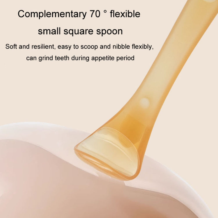 Baby Silicone Spoon Infant Silicone Feeding Spoon Soft Children Tableware, Specification: With Box by bashfashion