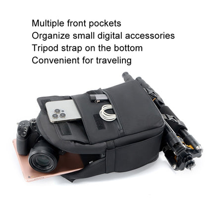 Cwatcun D93 Casual Camera Bag Waterproof Photography Bag(3.0 Small Black) by Cwatcun