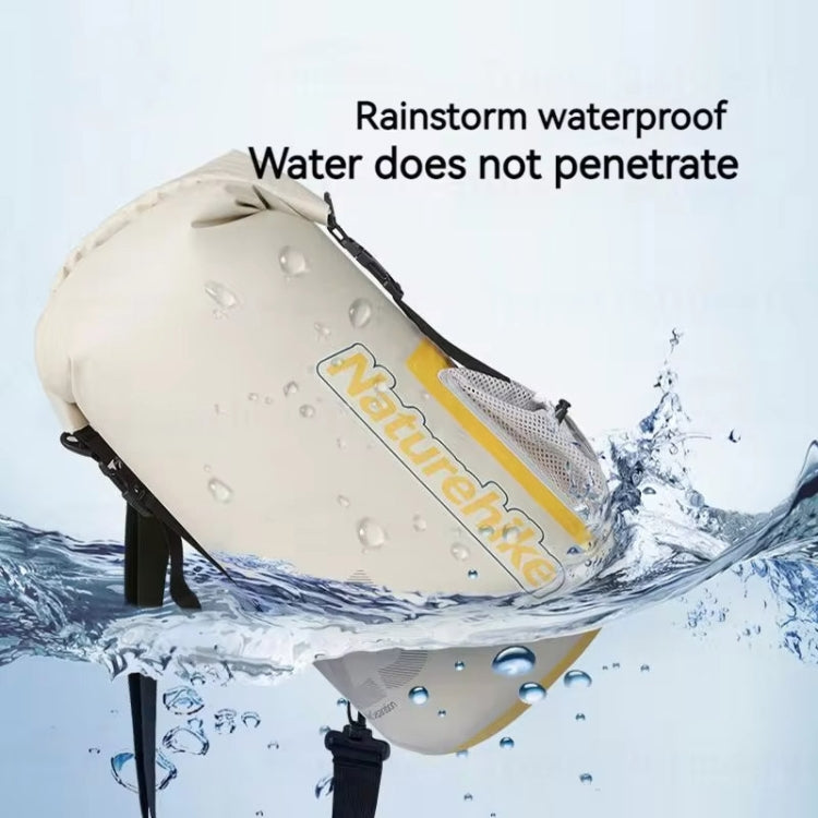 Naturehike Rafting Waterproof Bag Dry Wet Separate Shoulder Bag Outdoor Swimming Pack, Color: 10L Green by Naturehike